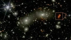 James Webb har fångat en övermogen spiralgalax från det tidiga universum.