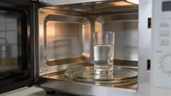 Varför ställa ett glas vatten i mikrovågsugnen – en enkel regel som räddar apparaten