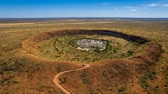 Den största nedslagskratern på jorden: resterna av katastrofen för 2 miljarder år sedan
