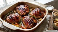 En enkel marinad – och vanliga kycklinglår blir kvällens middagshit